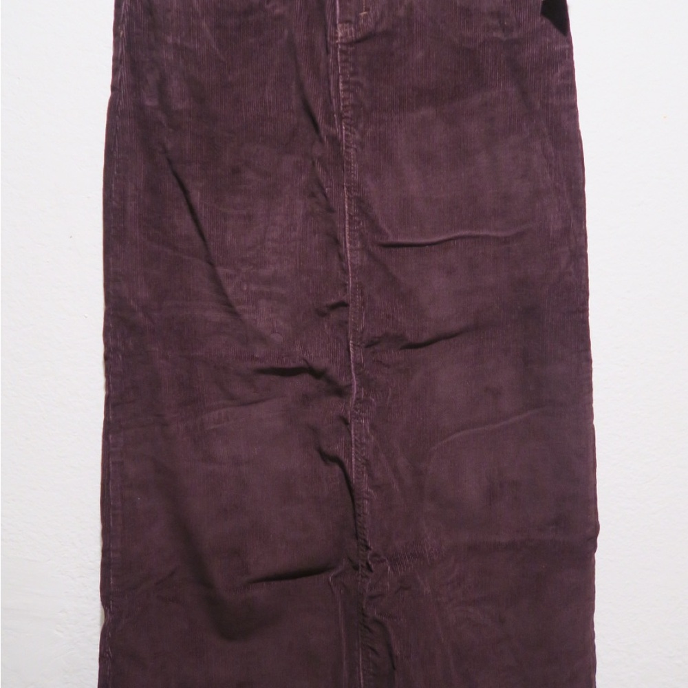 Eddie Bauer Deep Purple Midi Skirt